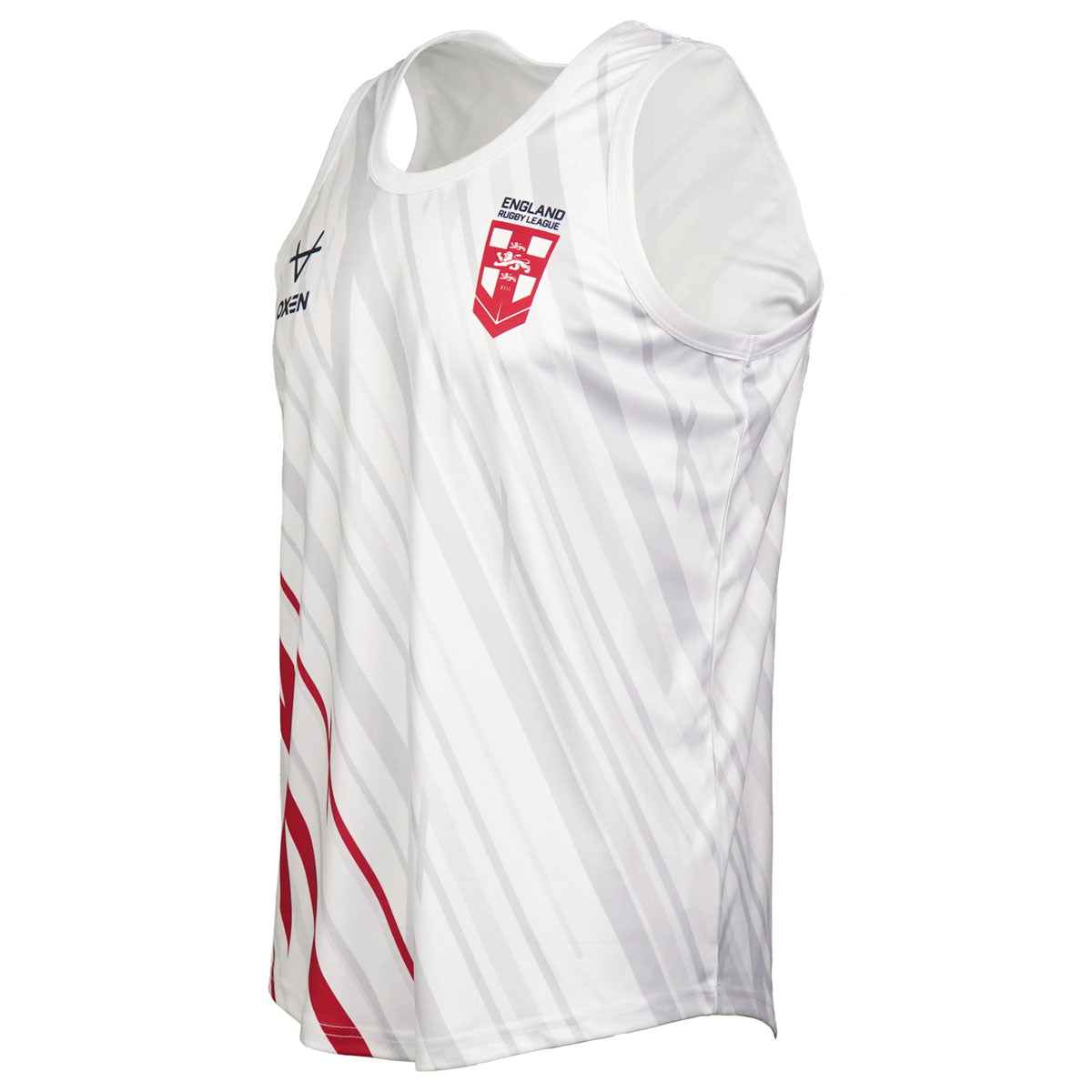 ERL 2026 Warm Up Singlet White