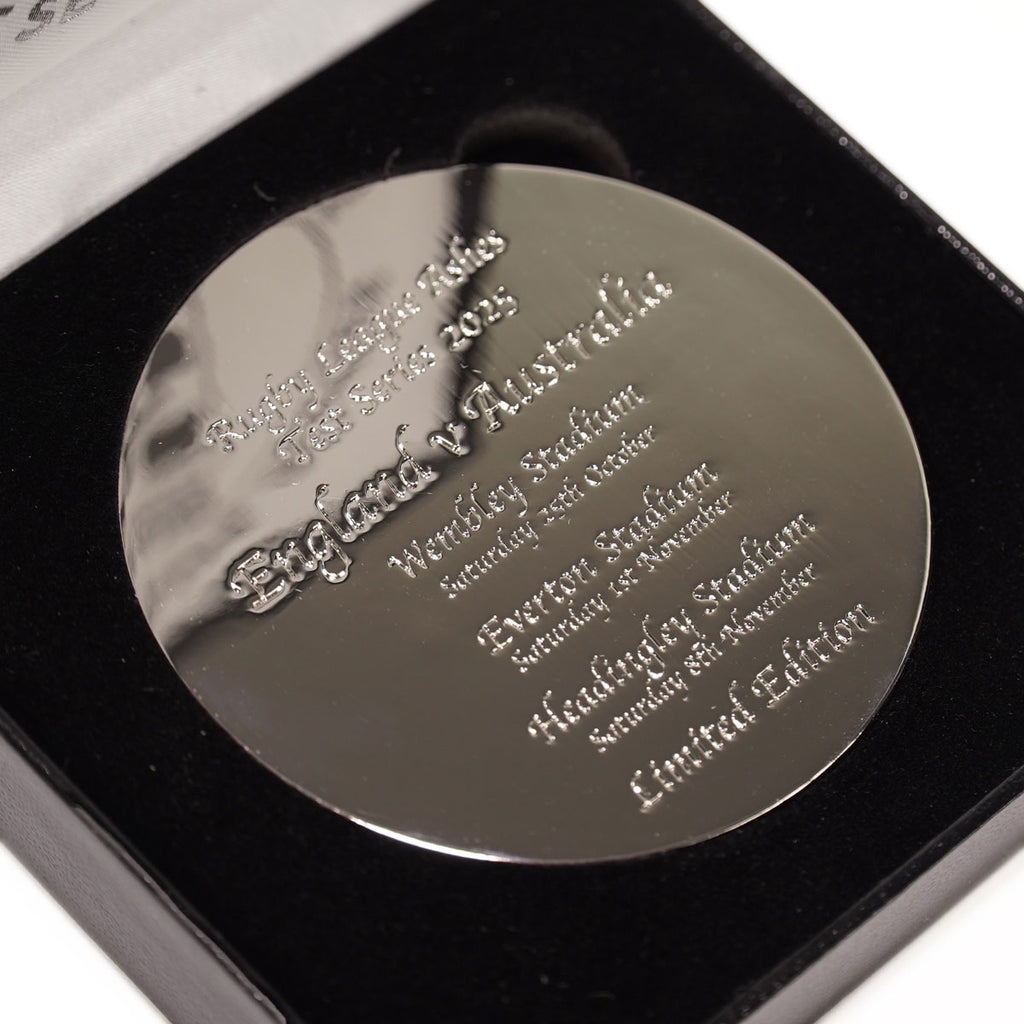 England RL Ashes Boxed Medal