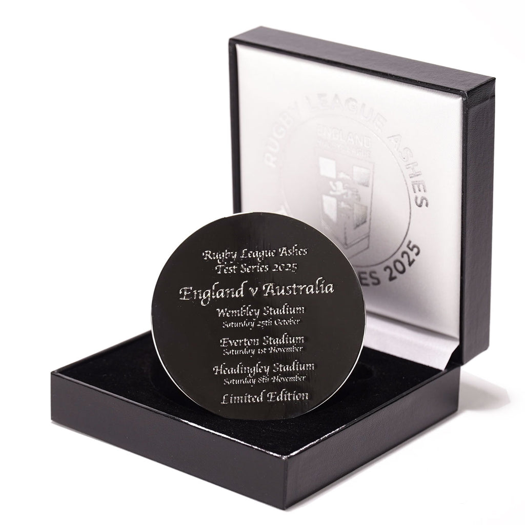 England RL Ashes Boxed Medal