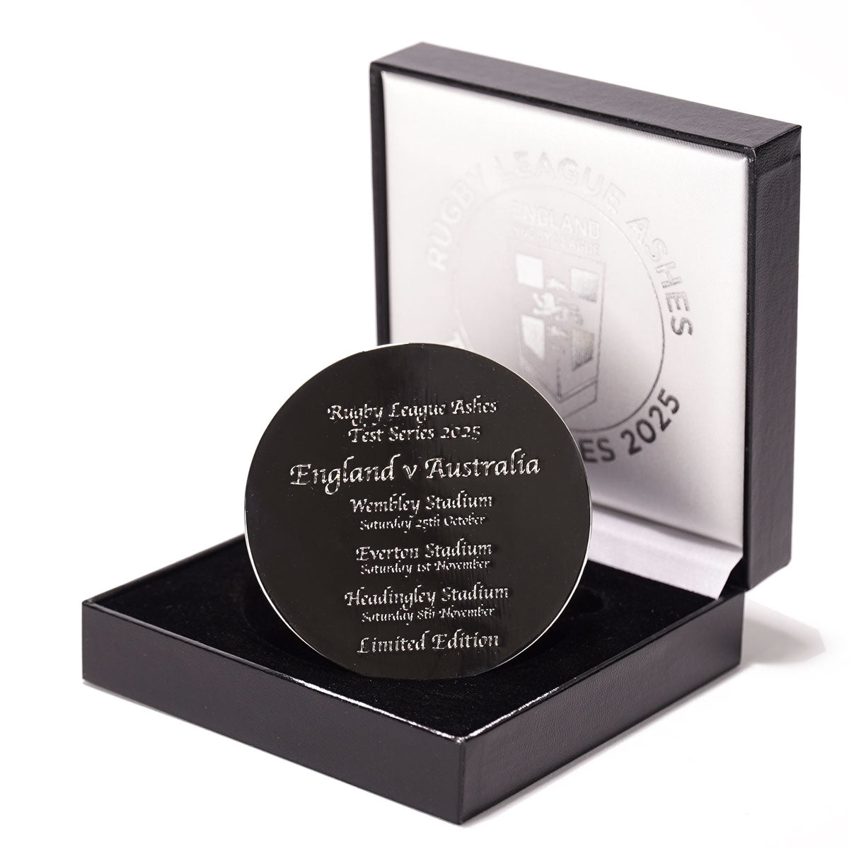 England RL Ashes Boxed Medal