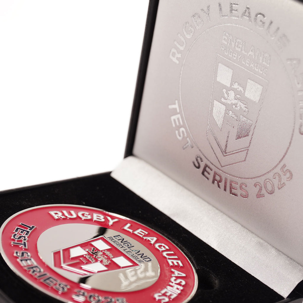 England RL Ashes Boxed Medal