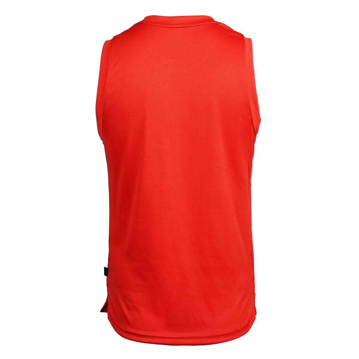 England RL Chest Panel Singlet Red JNR