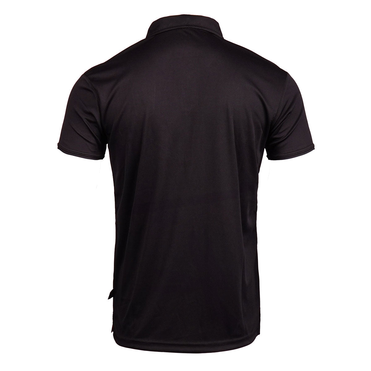 England RL Front Panel Polo Black