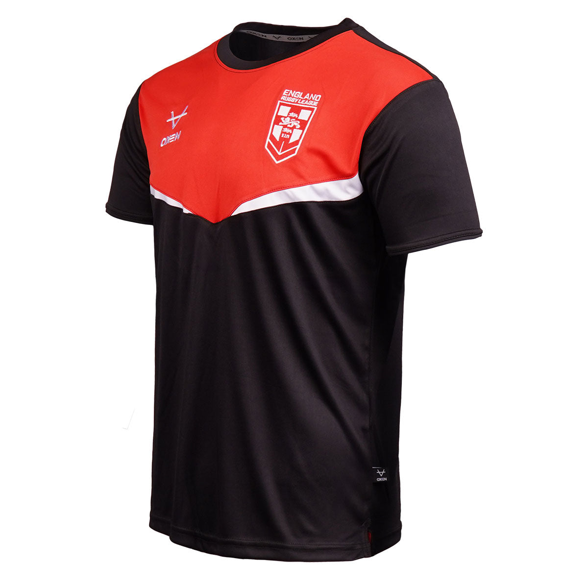 England RL Front Panel Tee Black