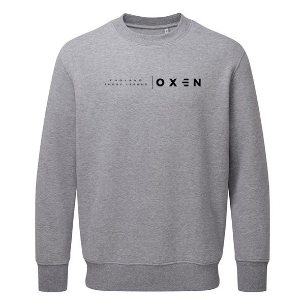 England RL x OXEN Grey Cotton Sweat