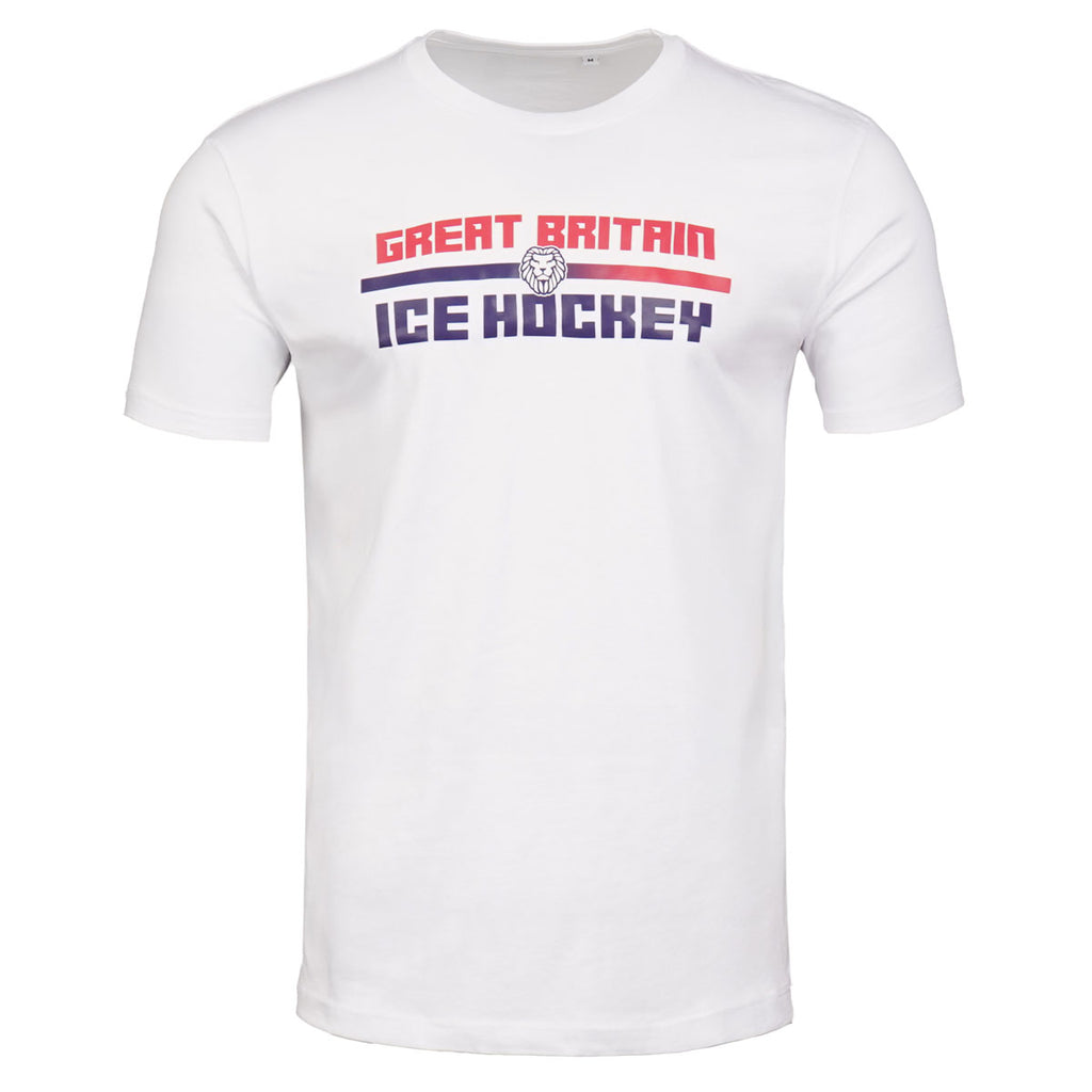 GB Ice Hockey Essential Tee White