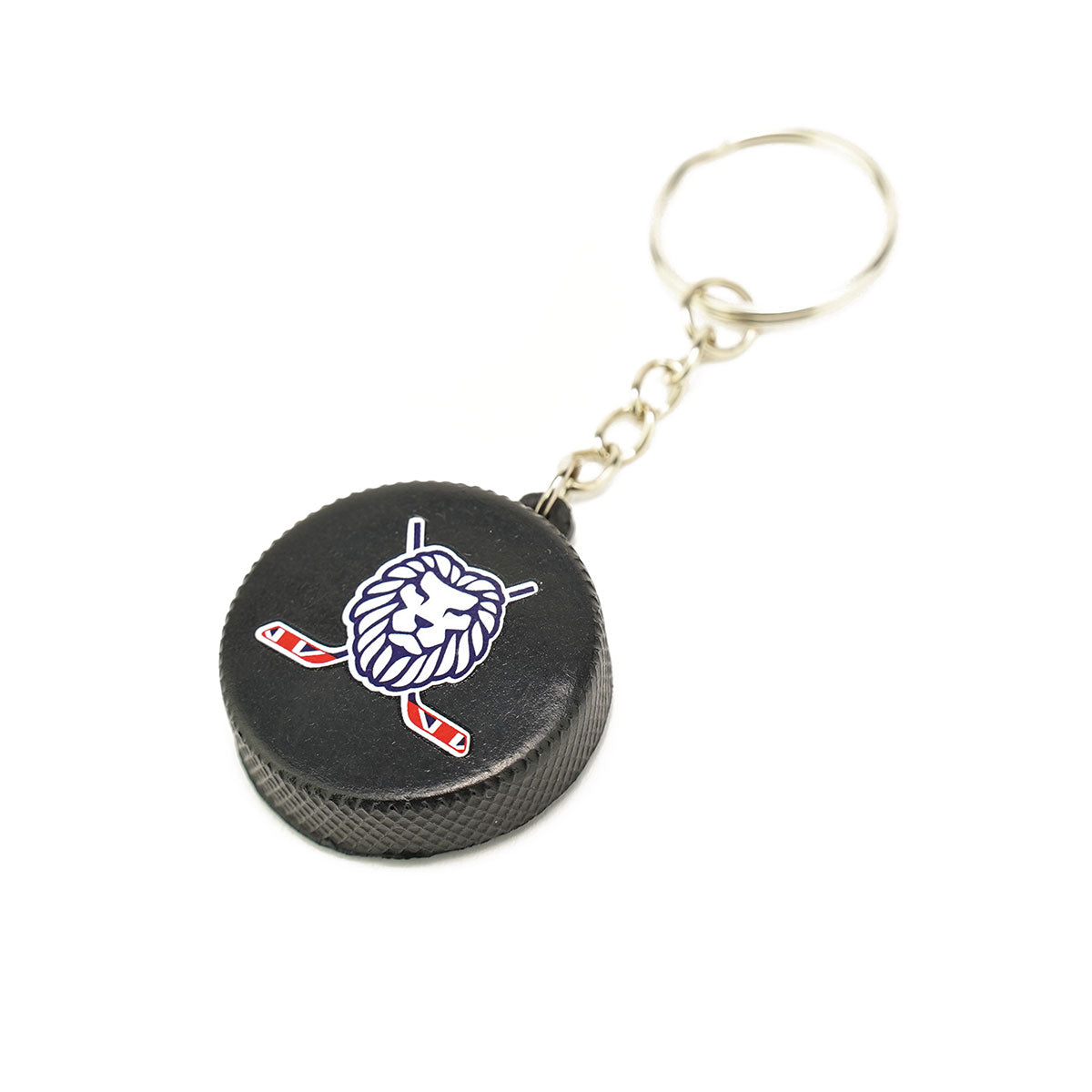 GB Ice Hockey Puck Key Ring