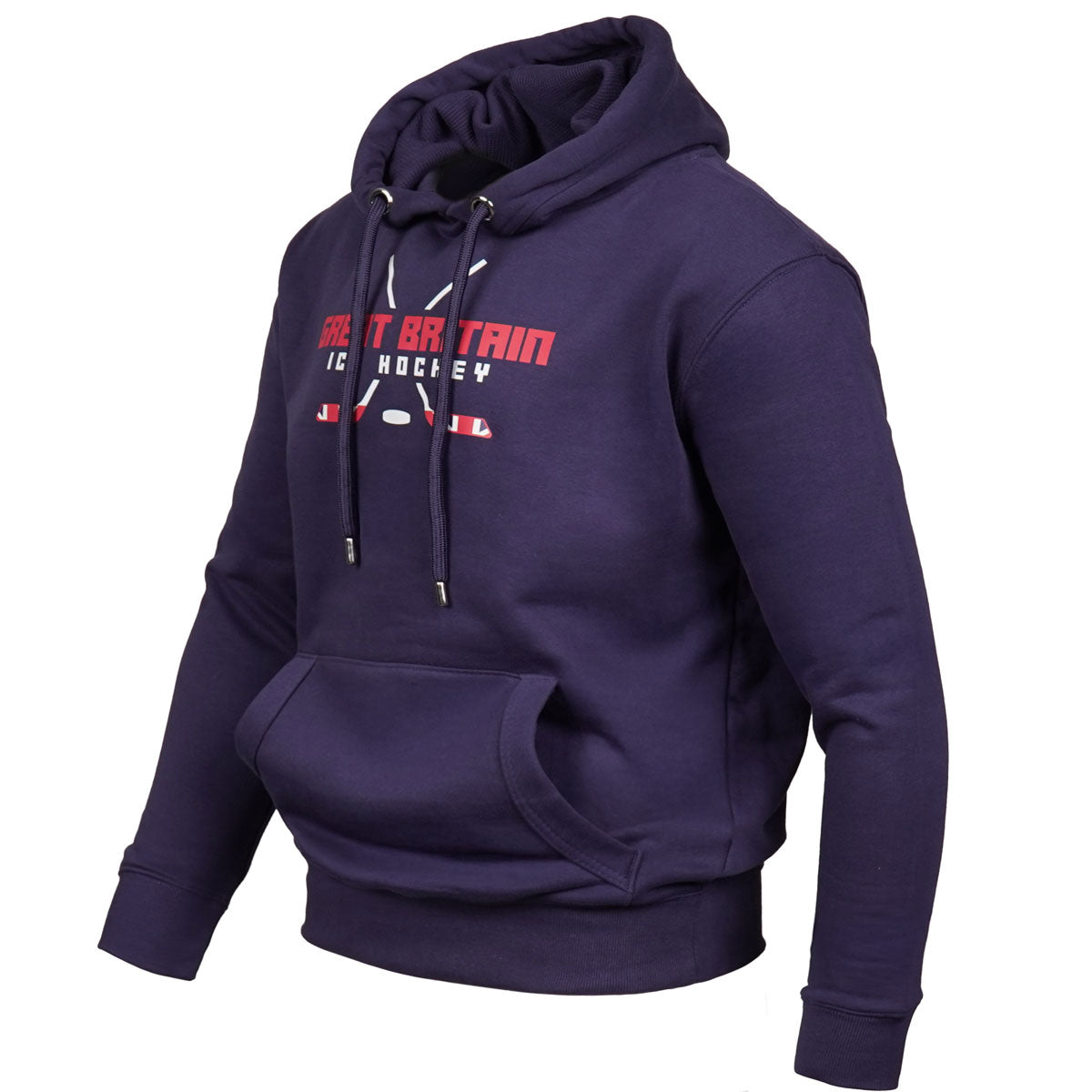 GB Ice Hockey Sticks Hoody Navy