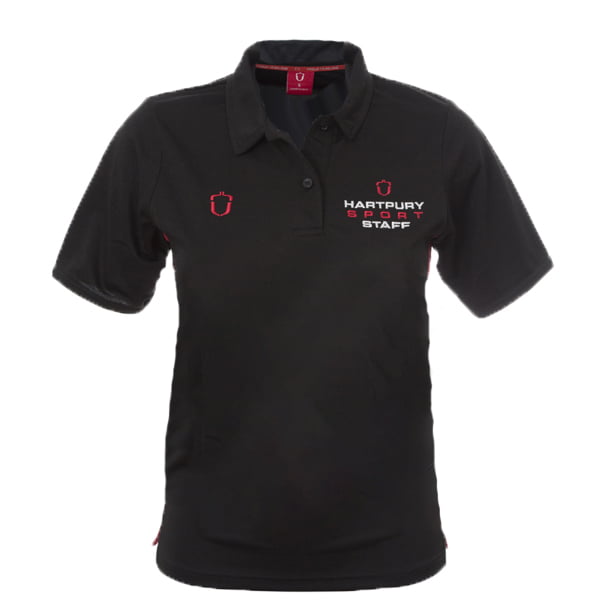Hartpury Staff Canford Polo 1 Black