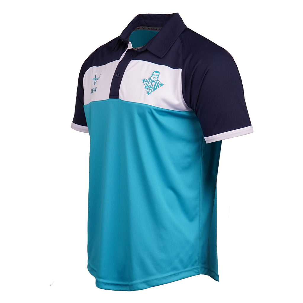 Huddersfield Giants 2025 Away Polo Shirt Teal