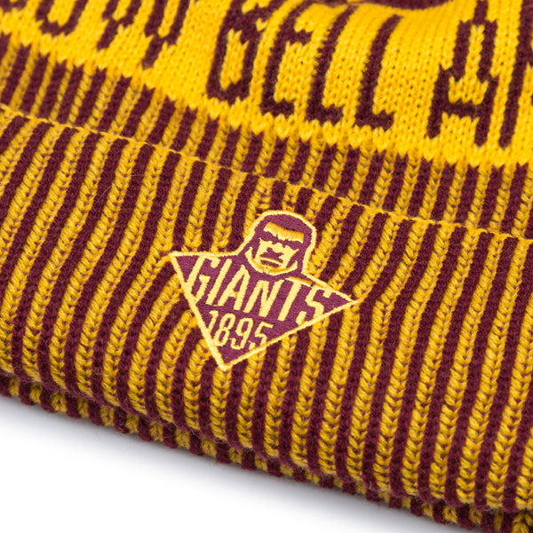Huddersfield Giants Fleece Lined Cow Bell Beanie