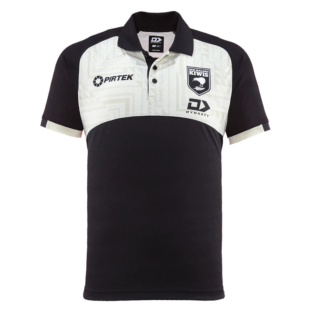 NZ Kiwis RL 24 Mens Media Polo