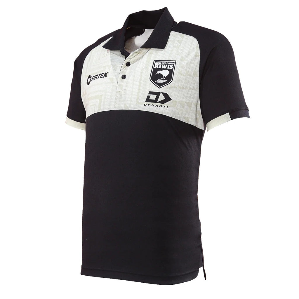 NZ Kiwis RL 24 Mens Media Polo
