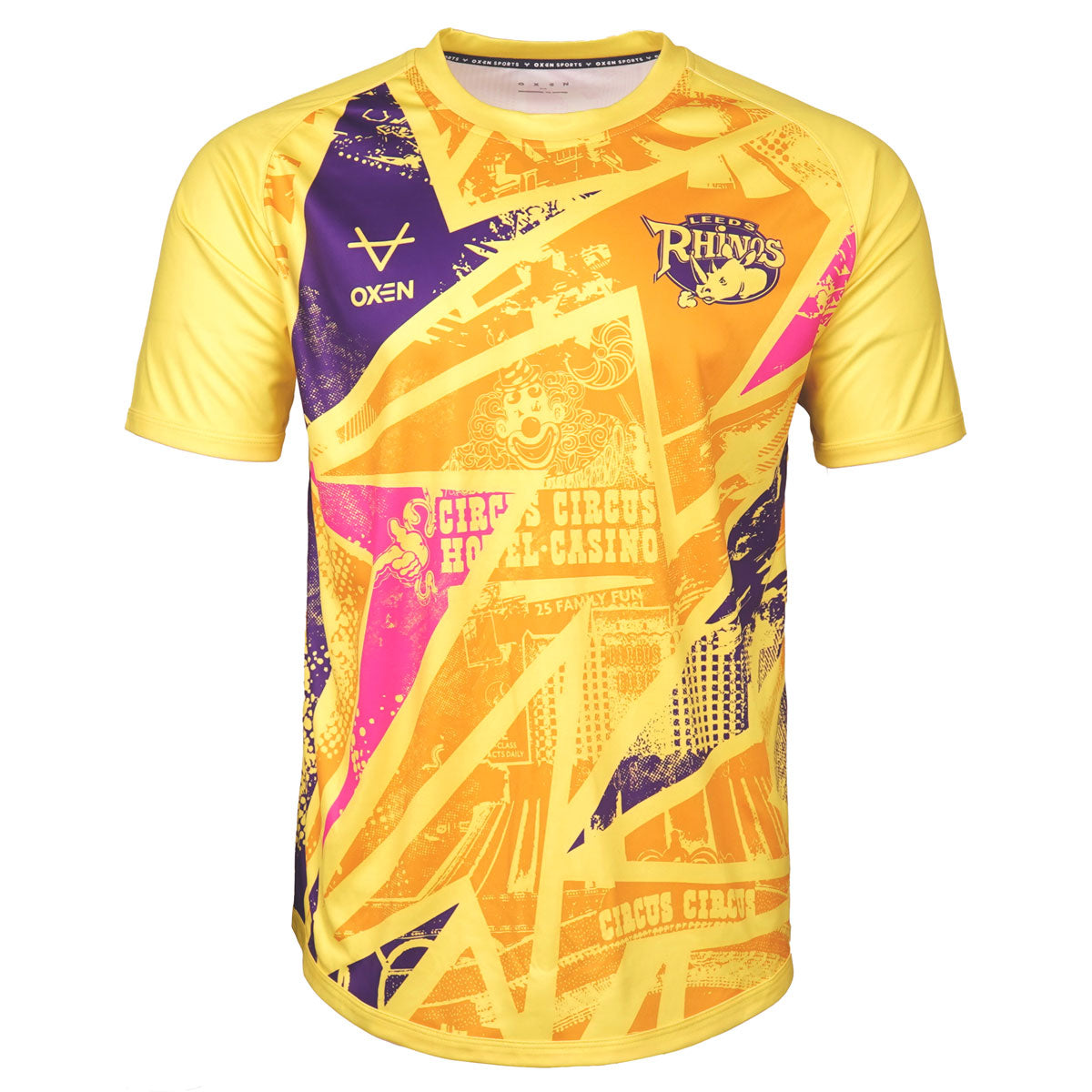 Leeds Rhinos Vegas Circus Tee JNR