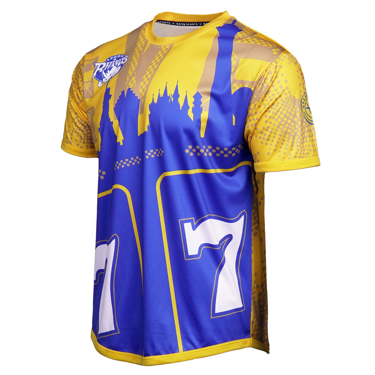 Leeds Rhinos Vegas Jackpot Theme Tee JNR