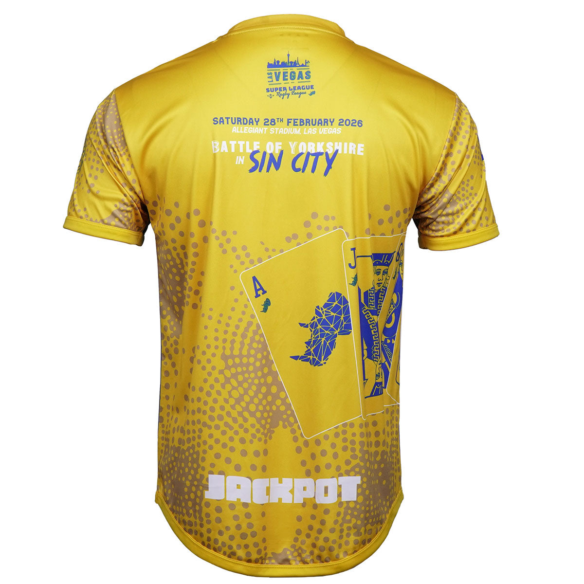 Leeds Rhinos Vegas Jackpot Theme Tee JNR