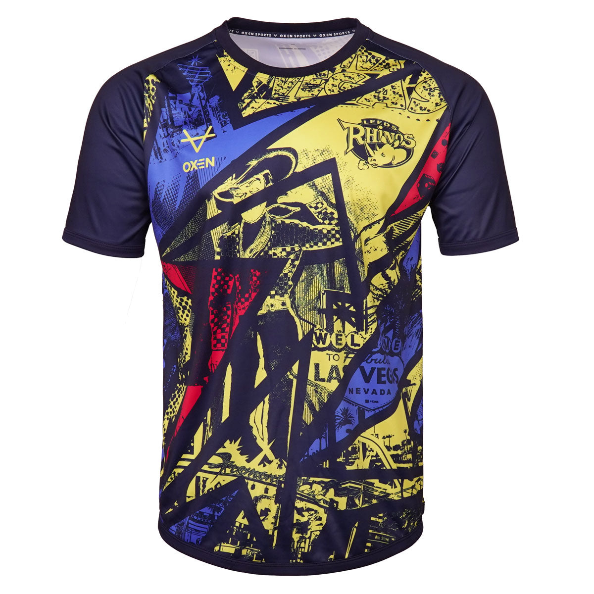 Leeds Rhinos Vegas Old Town Tee JNR