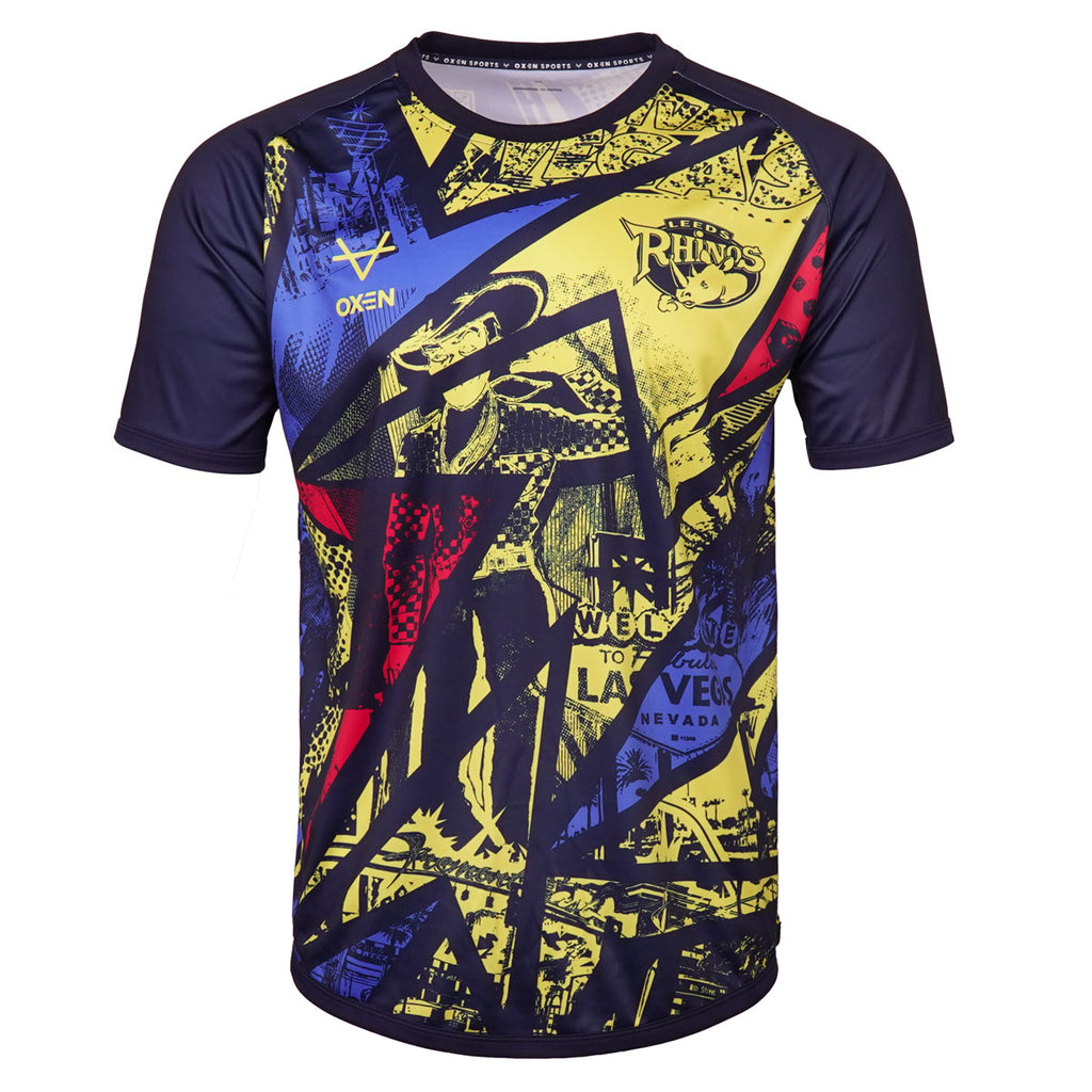 Leeds Rhinos Vegas Old Town Tee JNR