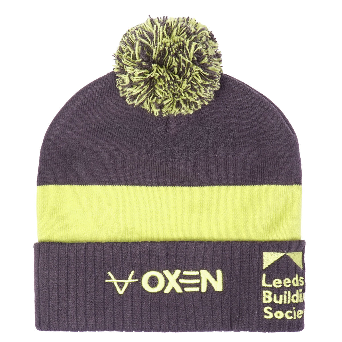 Leeds Rhinos 2026 Charcoal Bobble Hat