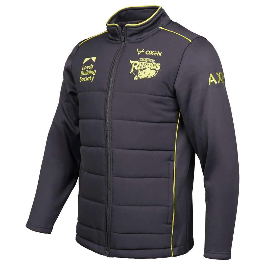 Leeds Rhinos 2026 Charcoal Combination Jacket