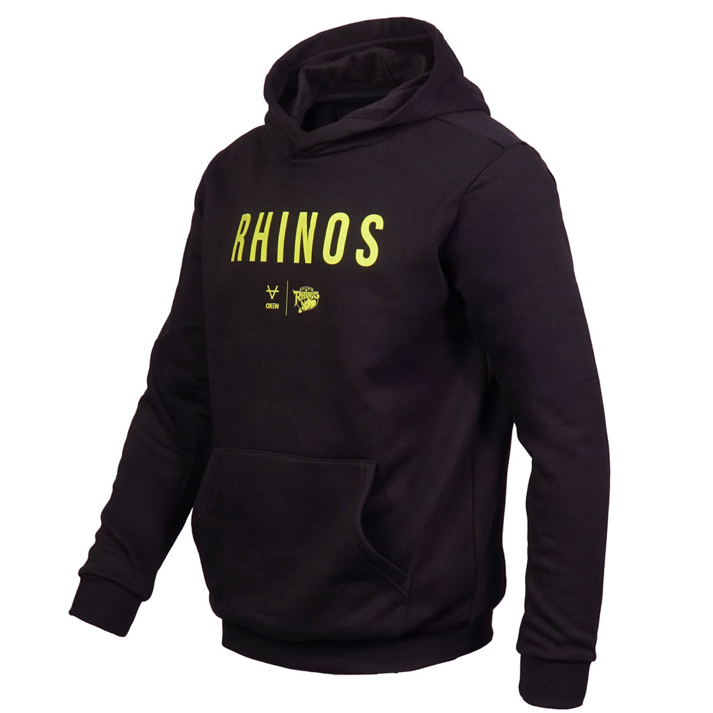 Leeds Rhinos 2026 Cotton Hoody Black