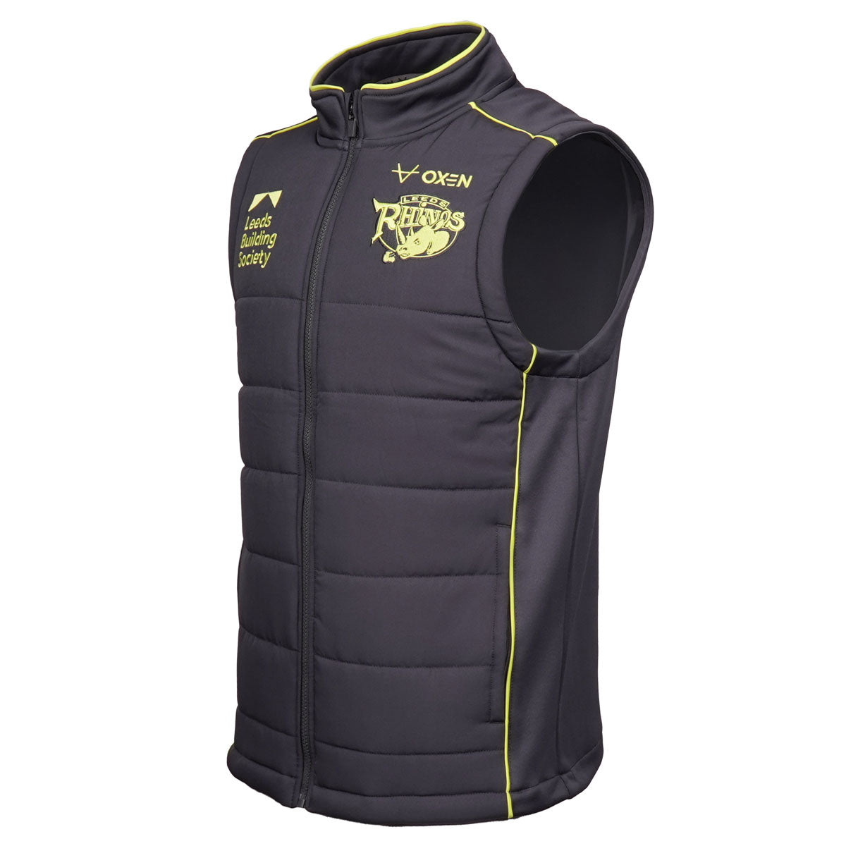 Leeds Rhinos 2026 Charcoal Gilet