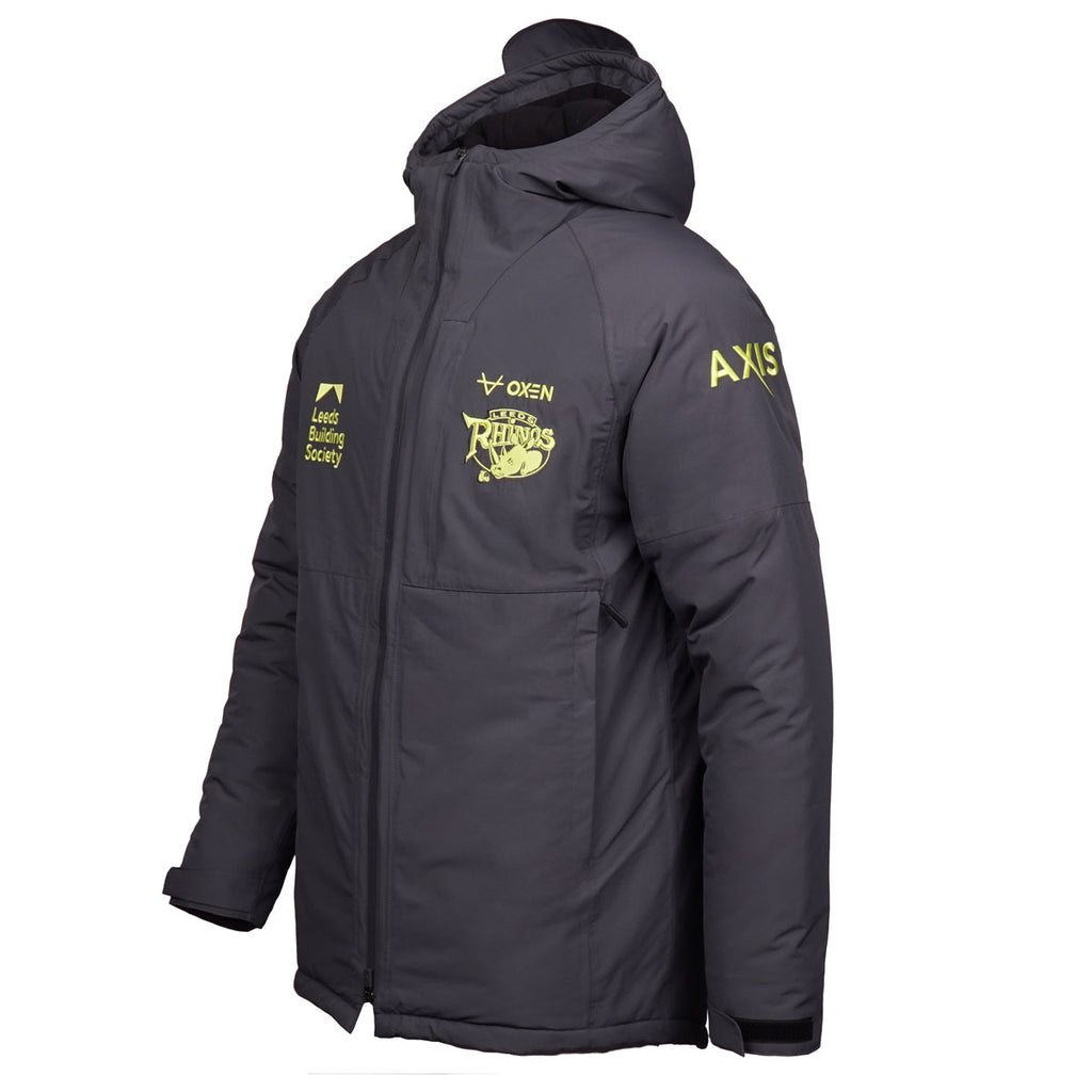 Leeds Rhinos 2026 Charcoal Managers Jacket