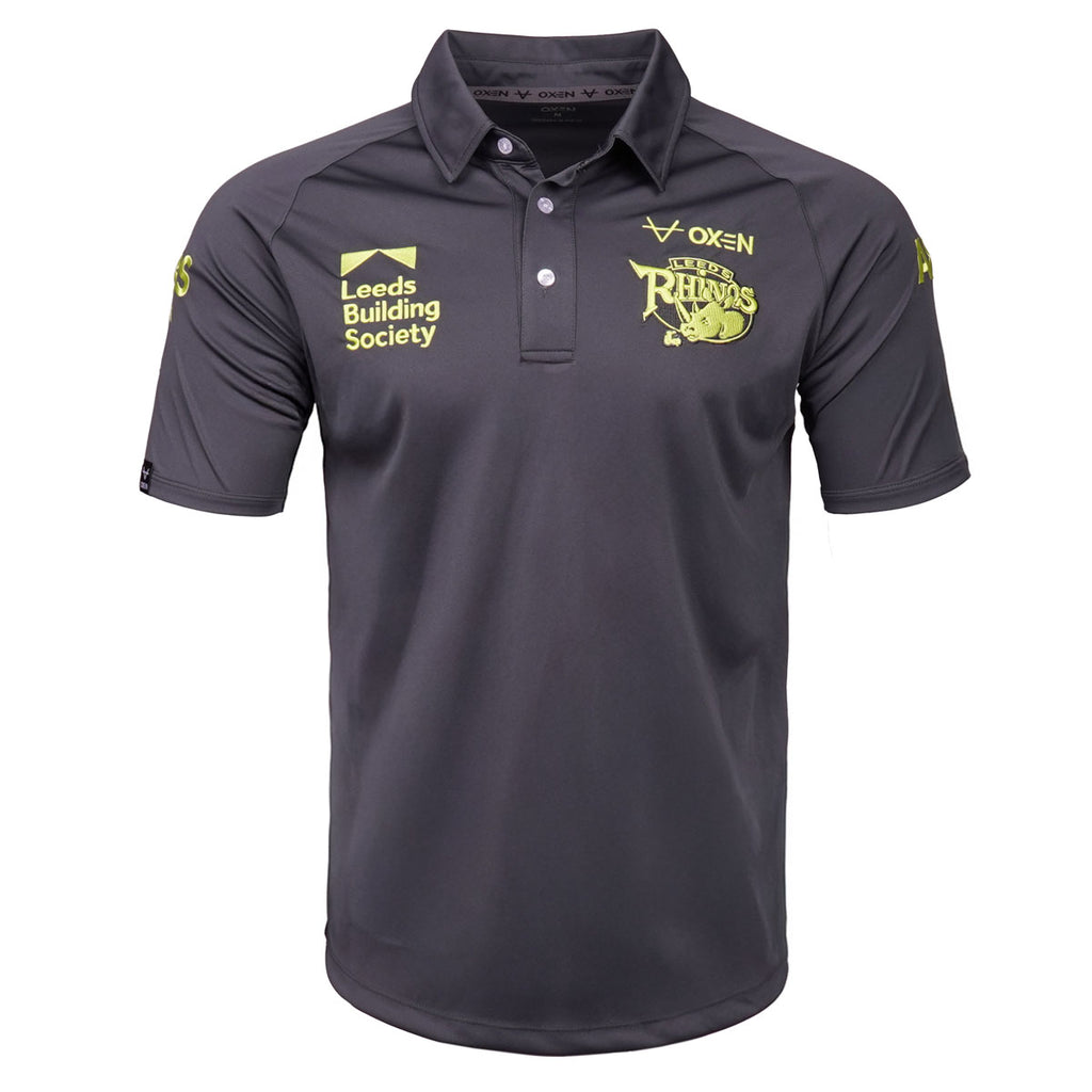 Leeds Rhinos 2026 Charcoal Polo Ladies