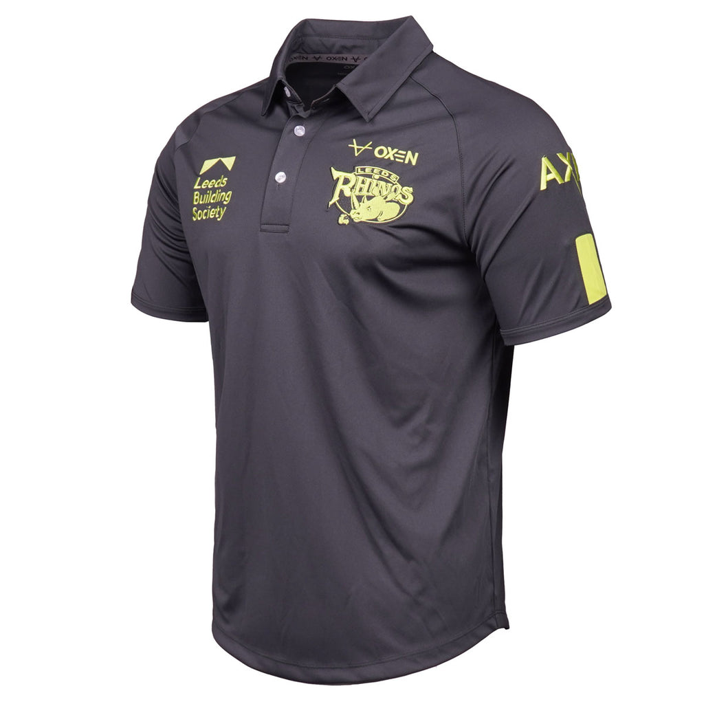 Leeds Rhinos 2026 Charcoal Polo Ladies