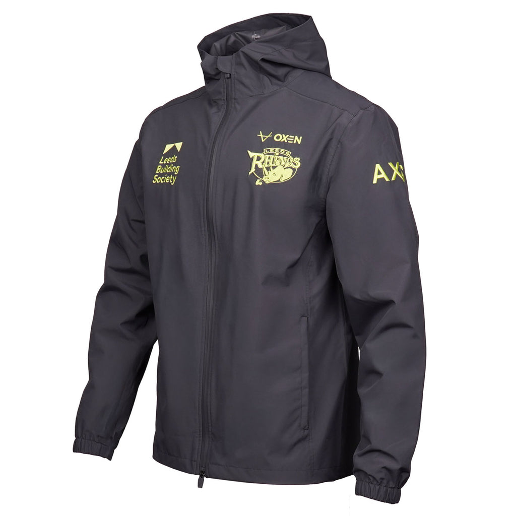 Leeds Rhinos 2026 Charcoal Spray Jacket