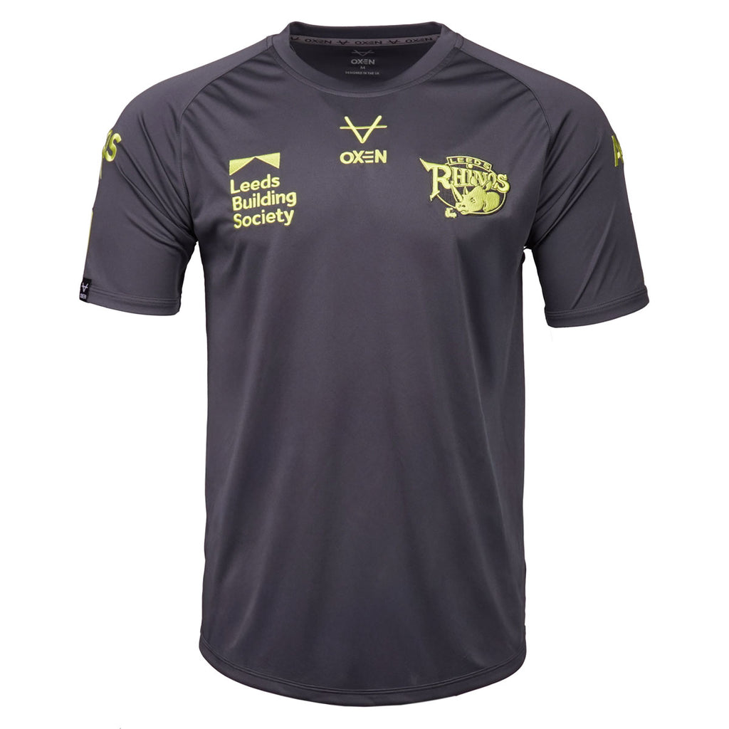 Leeds Rhinos 2026 Charcoal Training Tee JNR