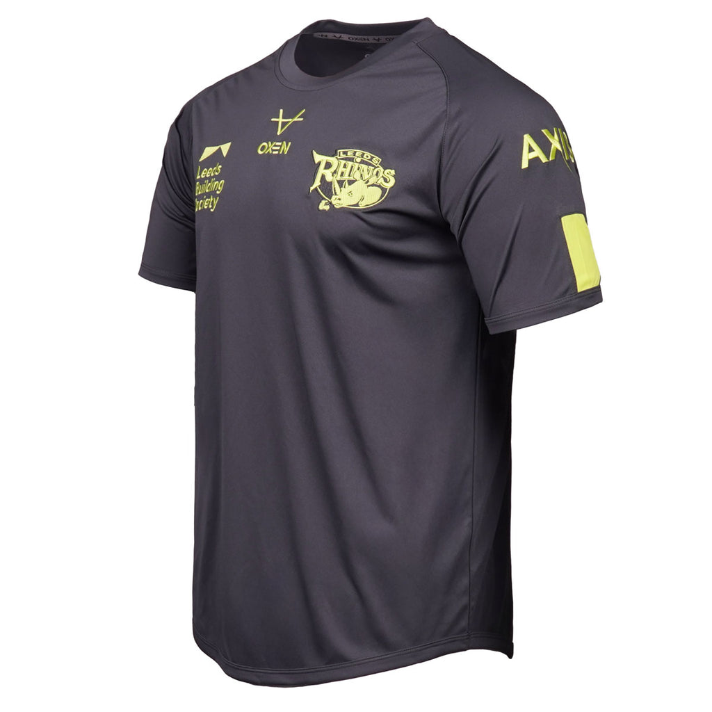 Leeds Rhinos 2026 Charcoal Training Tee JNR