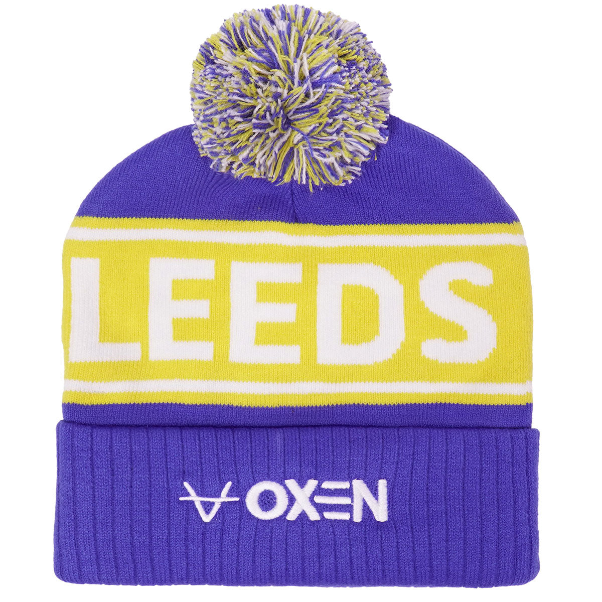 Leeds Rhinos 2026 Heritage Bobble Hat