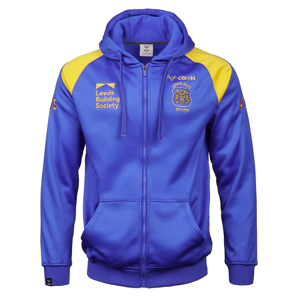 Leeds Rhinos 2026 Heritage FZ Hoody JNR