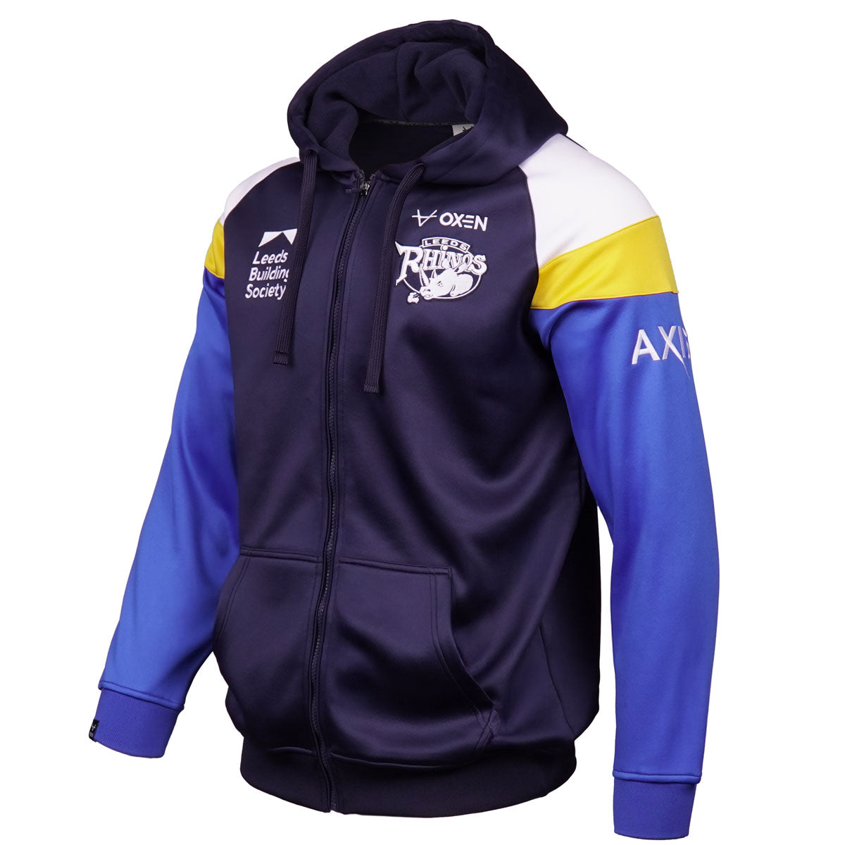 Leeds Rhinos 2026 Match Day FZ Hoody Ladies