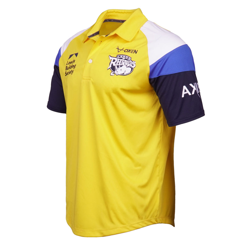 Leeds Rhinos 2026 Match Day Polo Amber