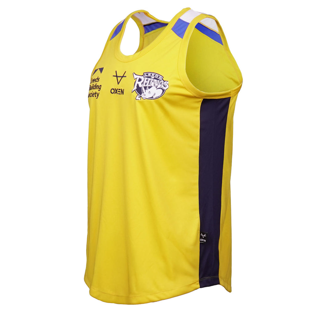 Leeds Rhinos 2026 Match Day Singlet Amber