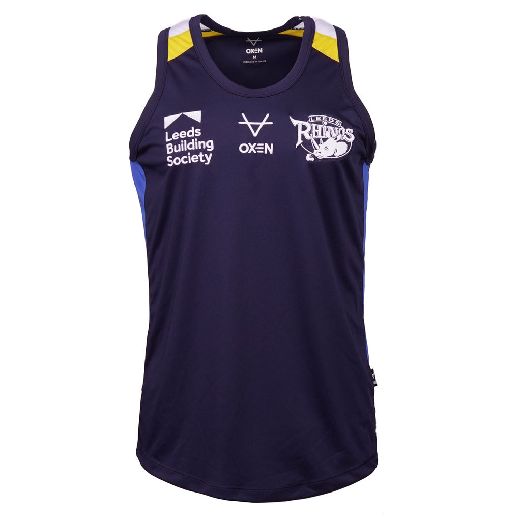 Leeds Rhinos 2026 Match Day Singlet Navy JNR