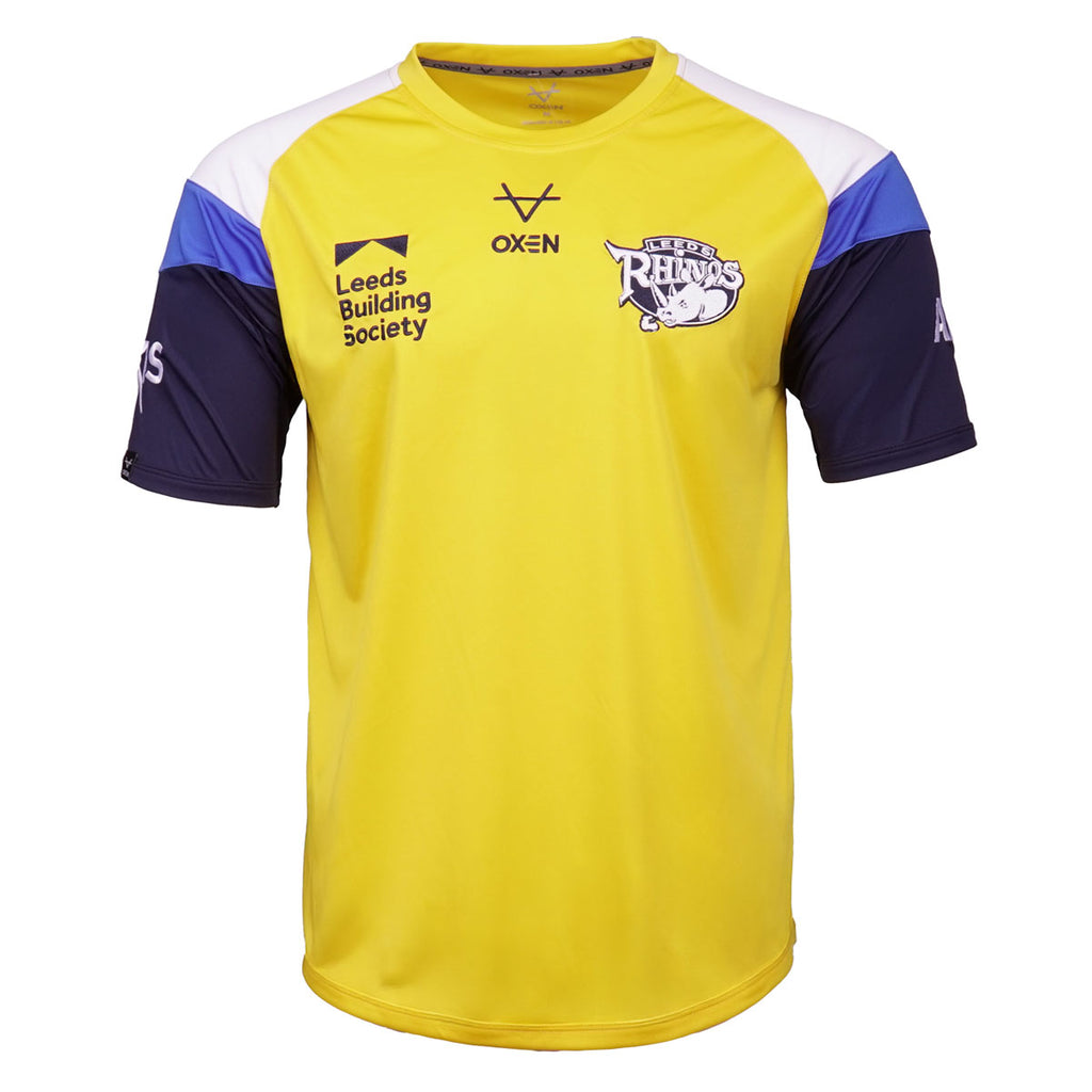 Leeds Rhinos 2026 Match Day Tee Amber JNR