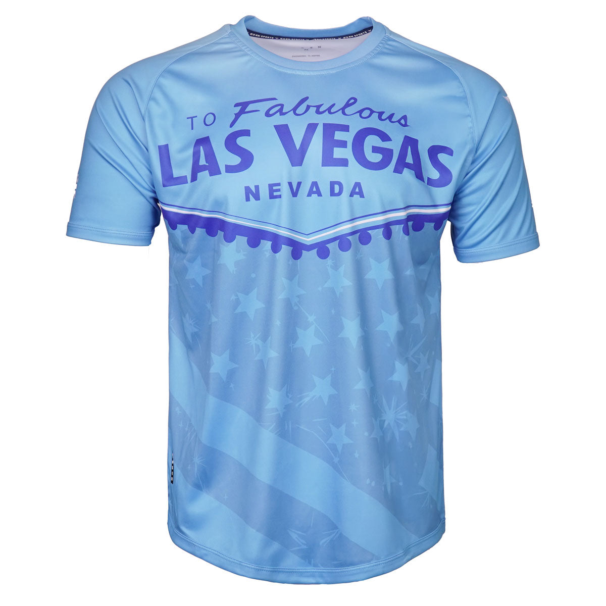 Leeds Rhinos Nevada Tee Cyan