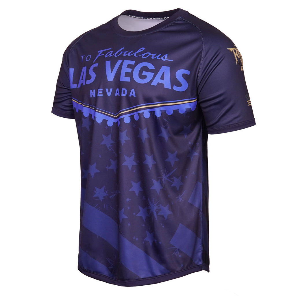 Leeds Rhinos Nevada Tee Nvy/Gld
