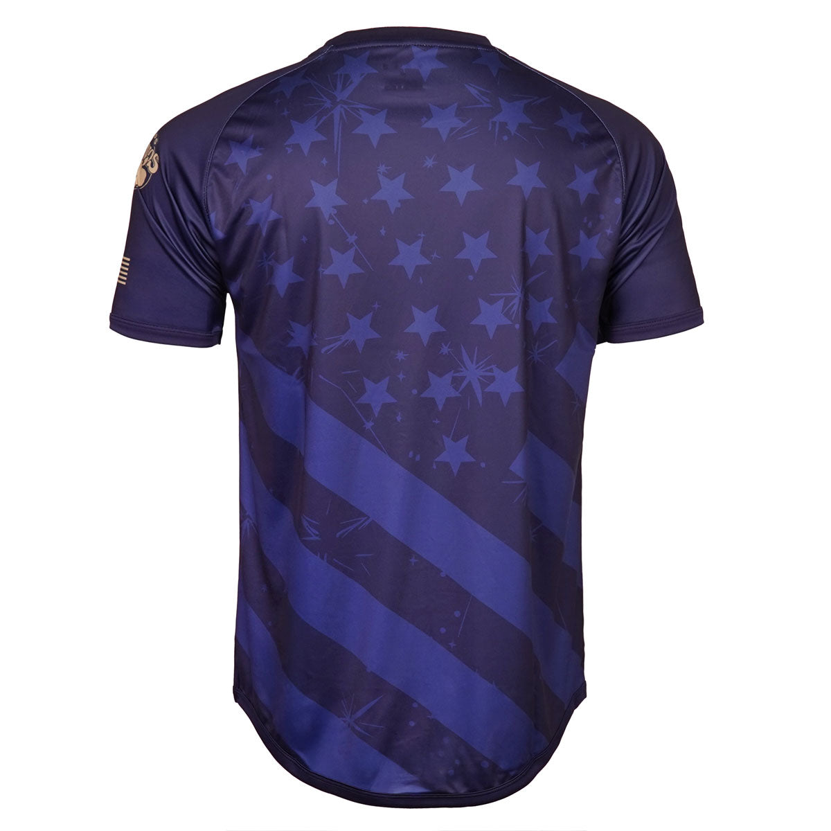 Leeds Rhinos Nevada Tee Nvy/Gld