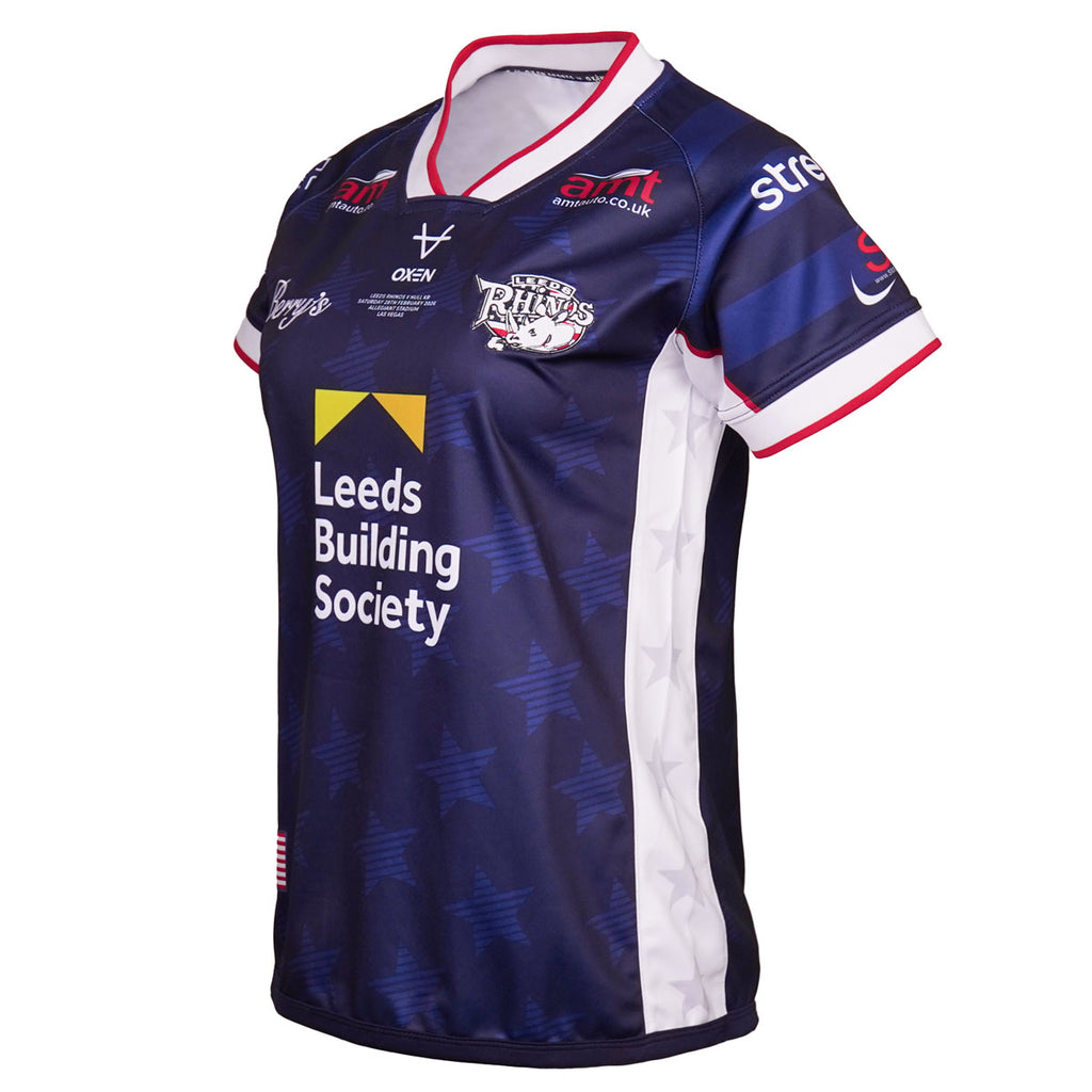 Leeds Rhinos 2026 Vegas Shirt Ladies