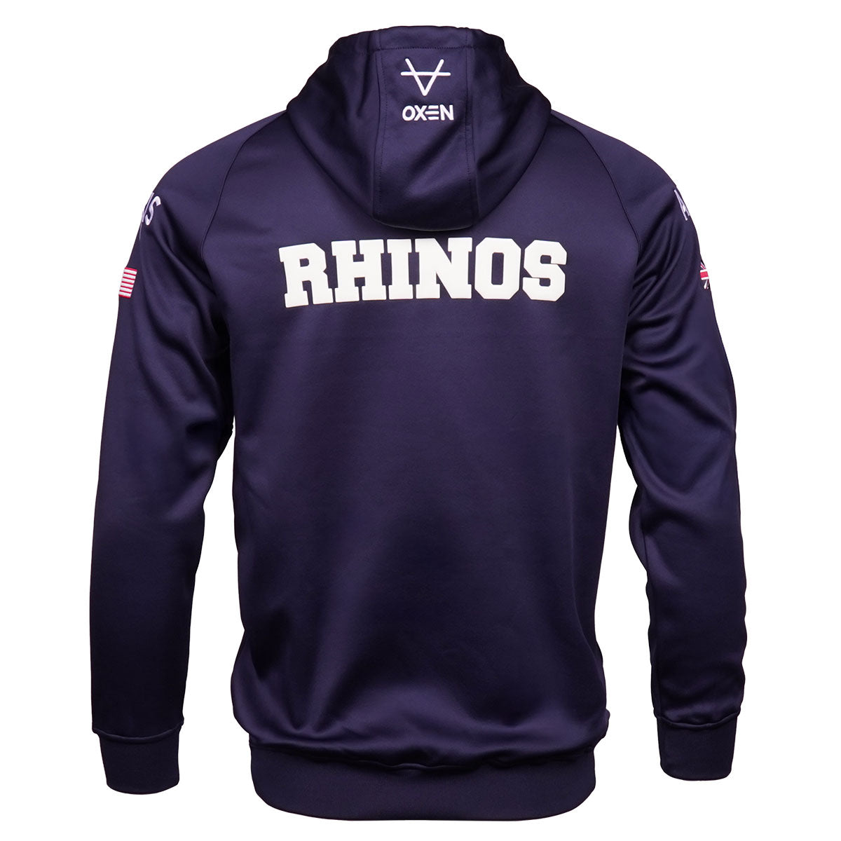 Leeds Rhinos 2026 USA OH Hoody Nvy JNR