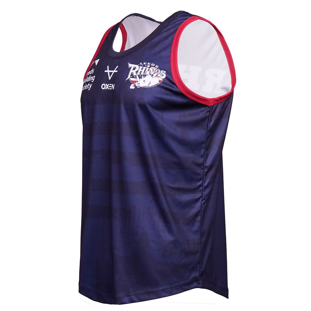 Leeds Rhinos 2026 USA Singlet Navy