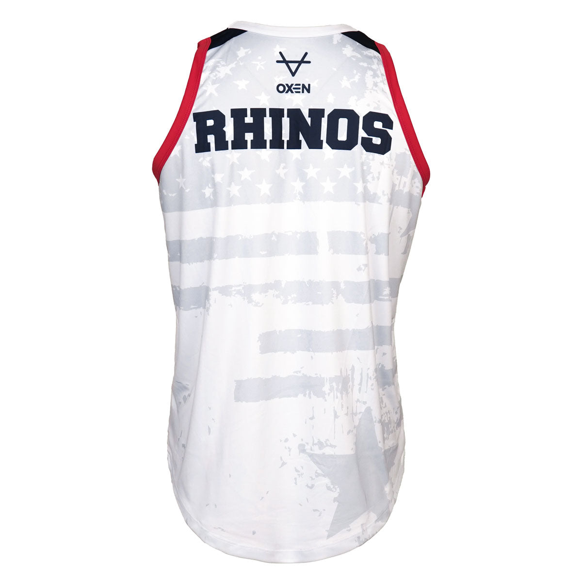 Leeds Rhinos 2026 USA Singlet Wht