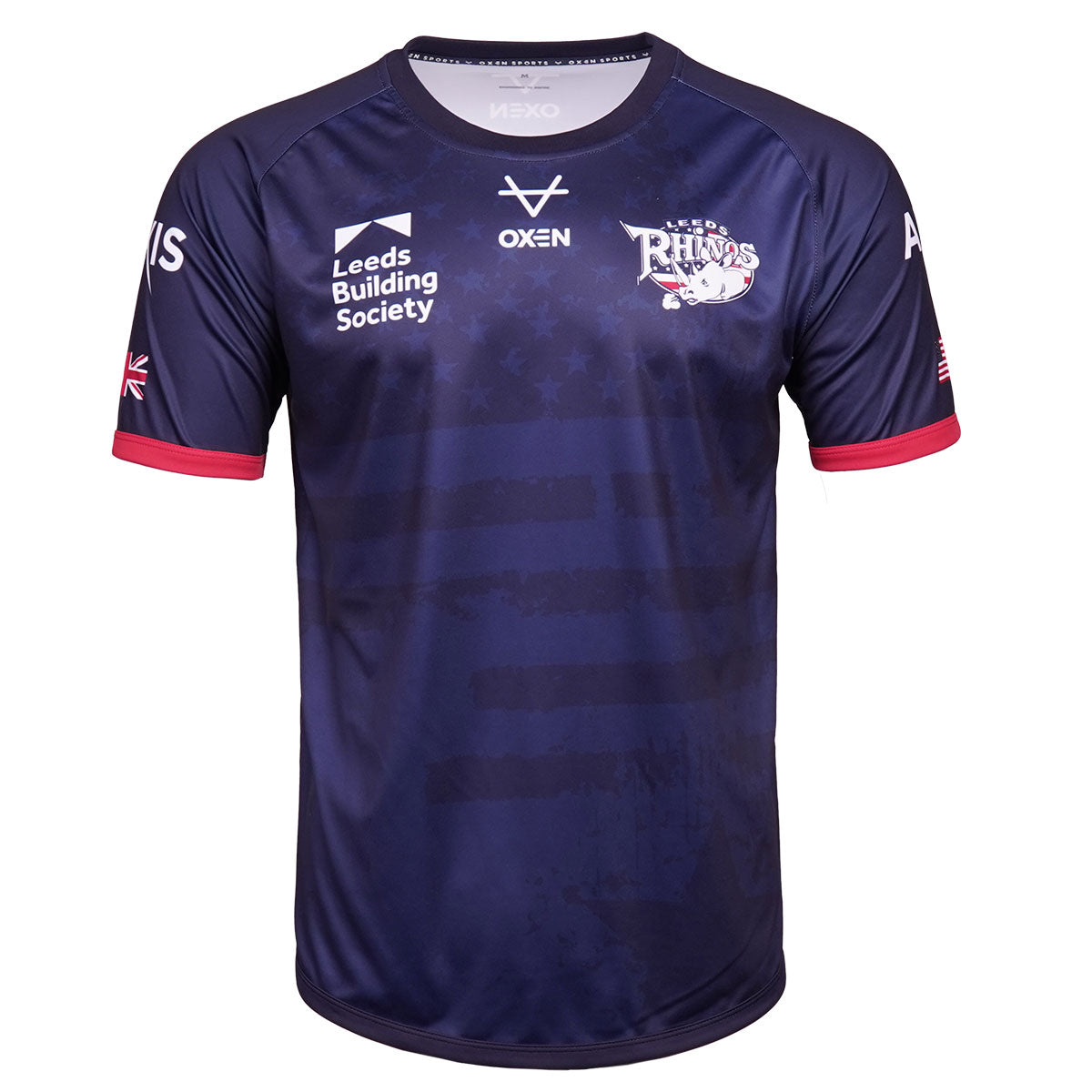 Leeds Rhinos 2026 USA Training Tee Nvy JNR