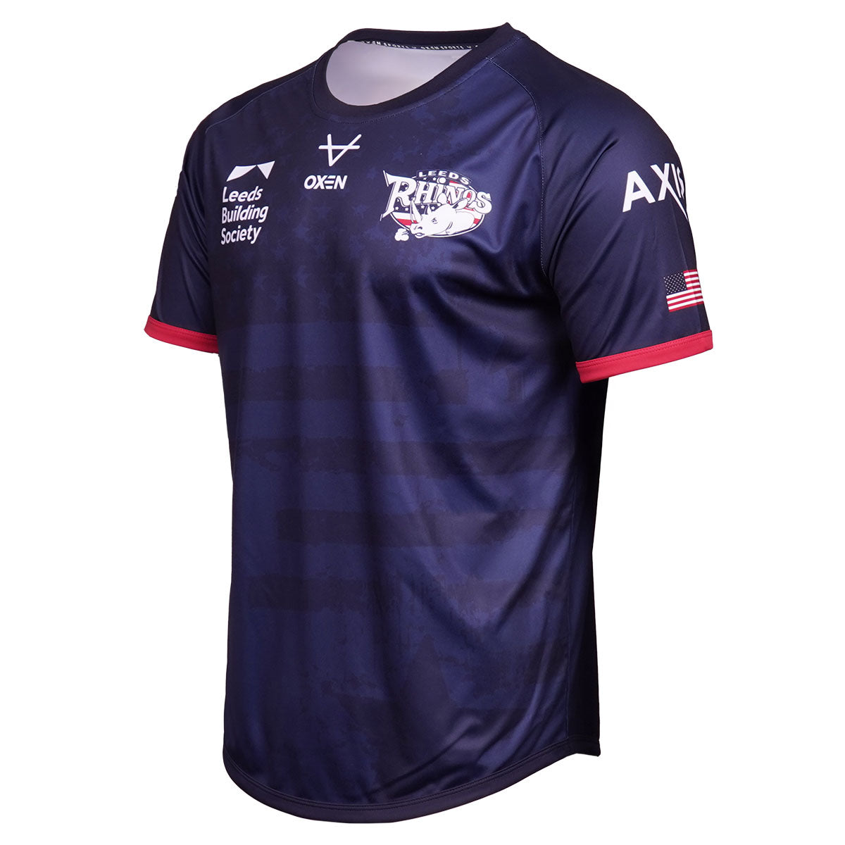 Leeds Rhinos 2026 USA Training Tee Nvy JNR