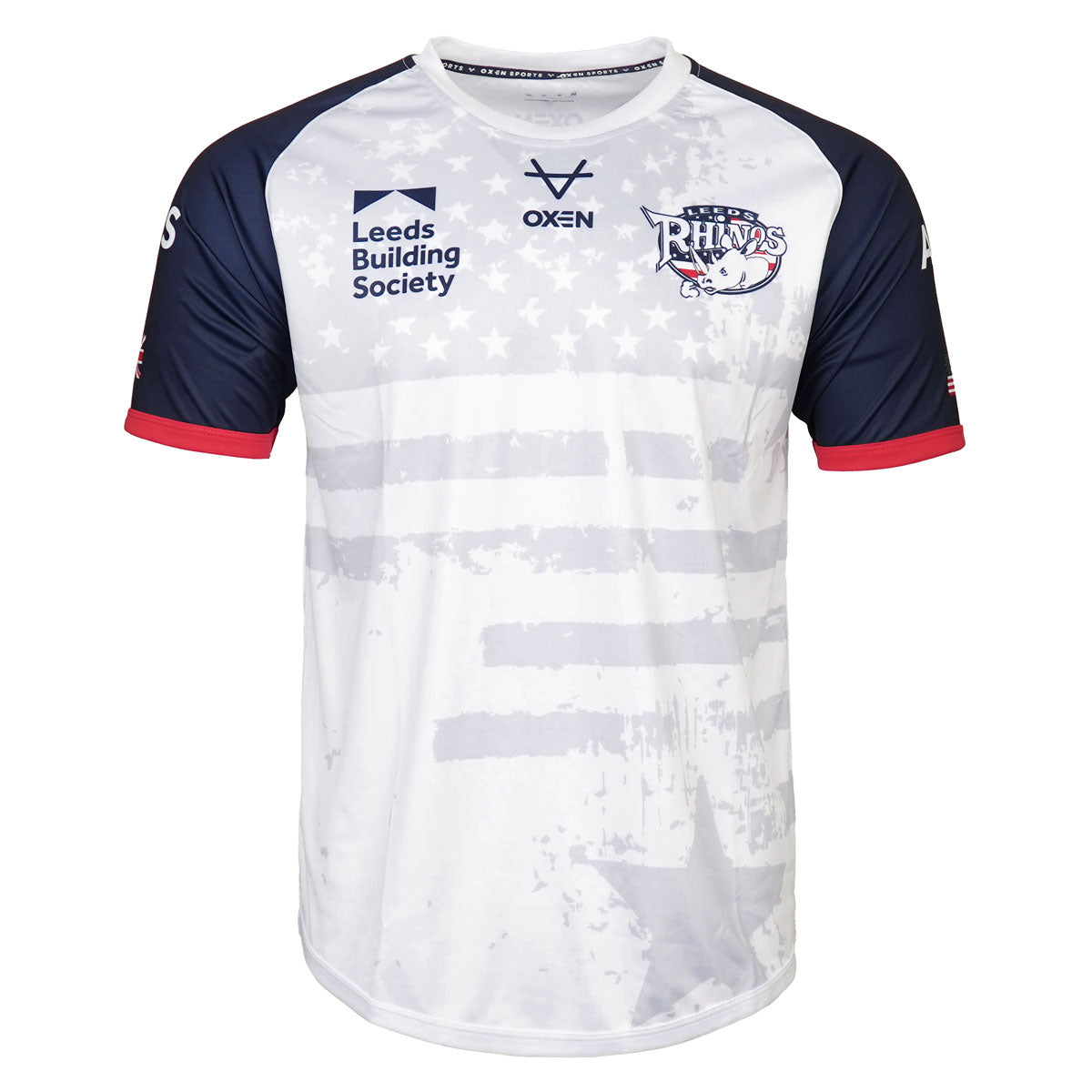 Leeds Rhinos 2026 USA Training Tee Wht JNR