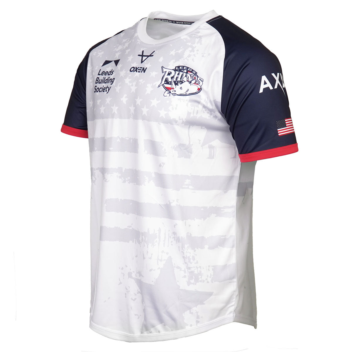 Leeds Rhinos 2026 USA Training Tee Wht JNR